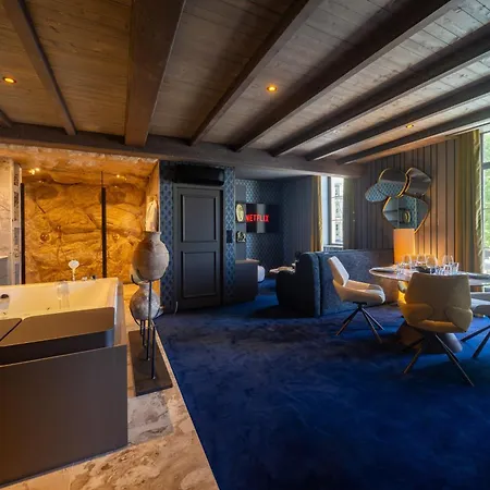 Апартаменты L'ecrin D'augustine - D'exception Style Loft Avec Bain A Remous