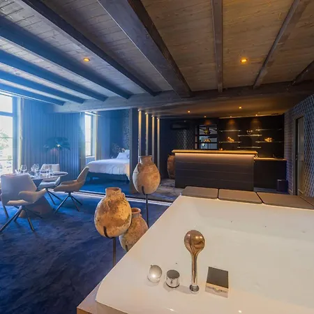 公寓 L'ecrin D'augustine - D'exception Style Loft Avec Bain A Remous 里永